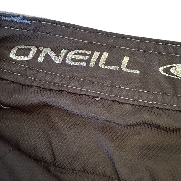 O’neill ~ Chambray Blue with Navy Blue stripes ~ Mens Boardshorts ~ size 34 - Picture 11 of 12